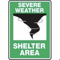 Accuform SEVERE WEATHER SAFETY SIGN SEVERE FRMFEX524XT FRMFEX524XT